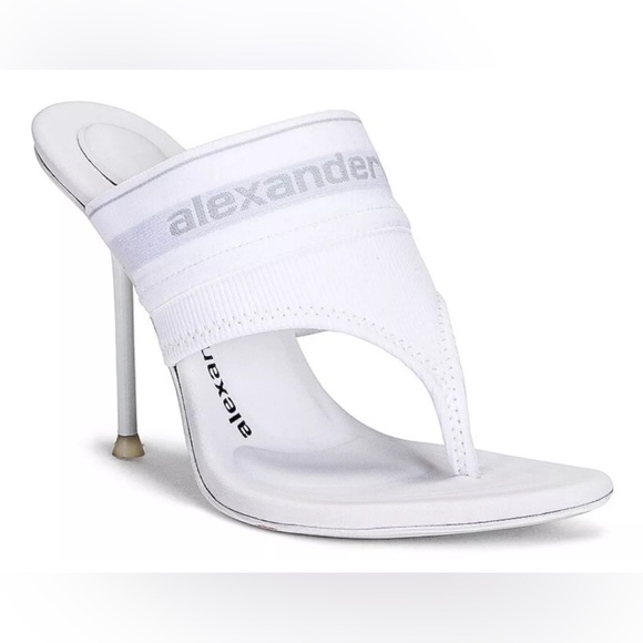 Alexander Wang Sienna Logo Sandals Size 39 $495 - Picture 1 of 15